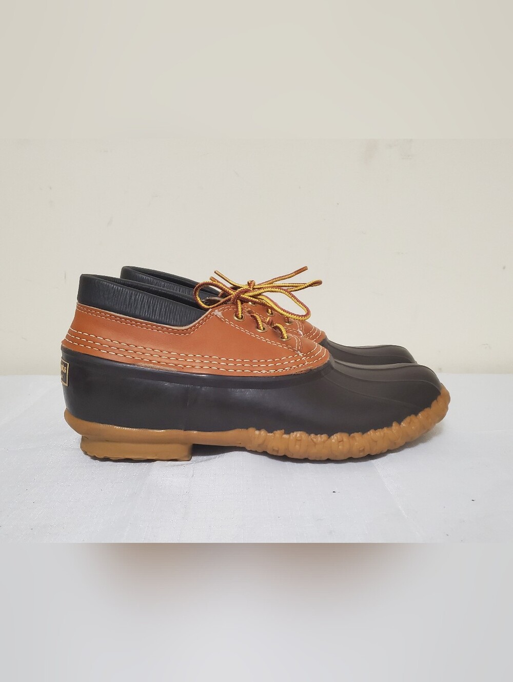 LL Bean Hunting Shoe Gumshoe Duck Low Mens Boots Size 10